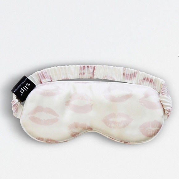 Slip Pink Kisses Pure Silk Sleep Mask-NEW